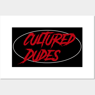 Cultured Dudes Logo Posters and Art